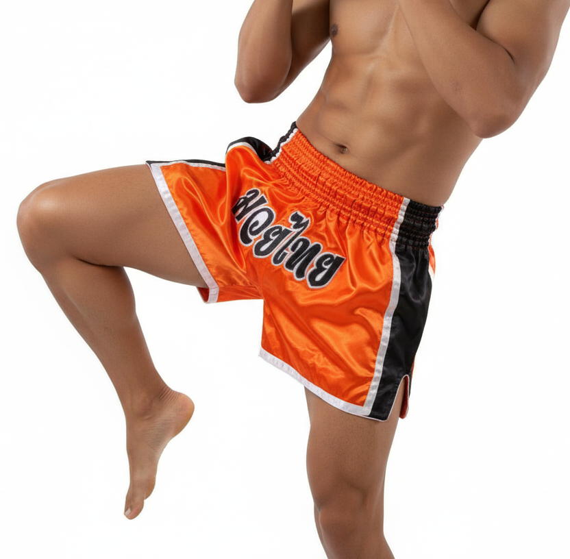 Orange Muay Thai Shorts
