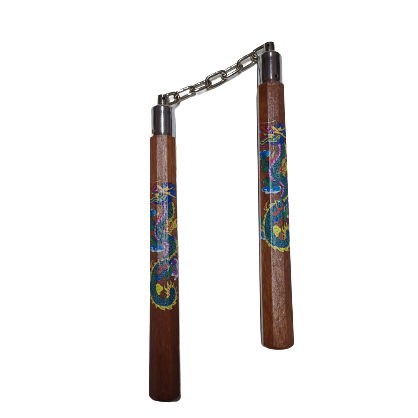 Oak Dragon Nunchaku