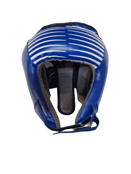 Revo Head Guard with white stripes