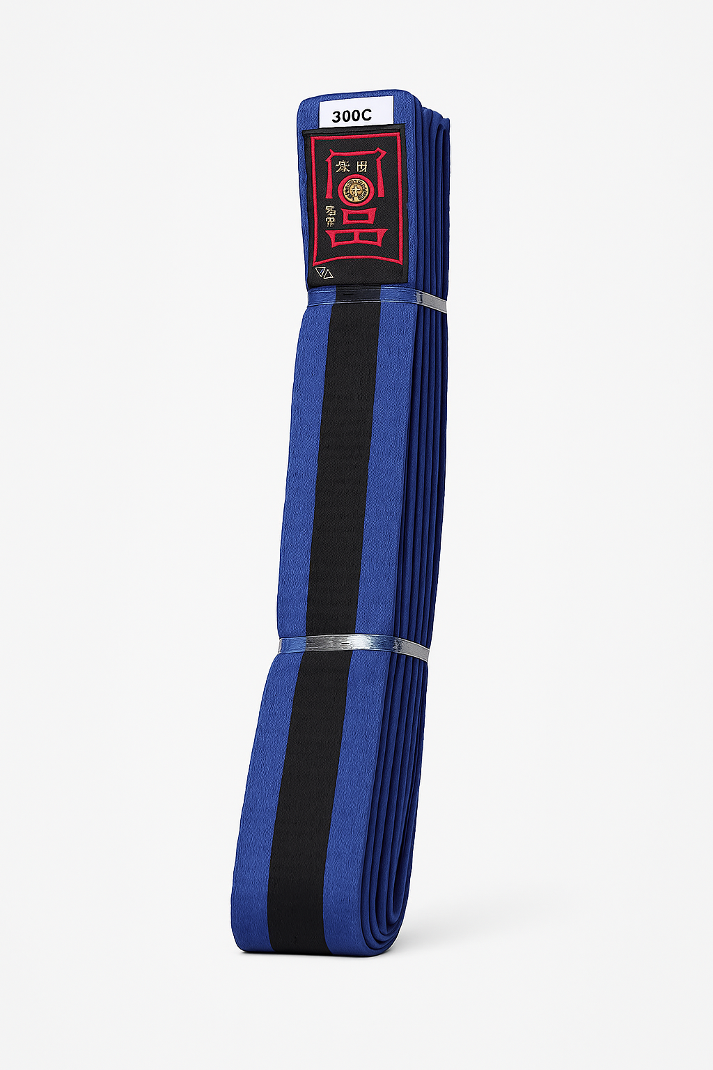Blue Grading Belt with Black Stripe