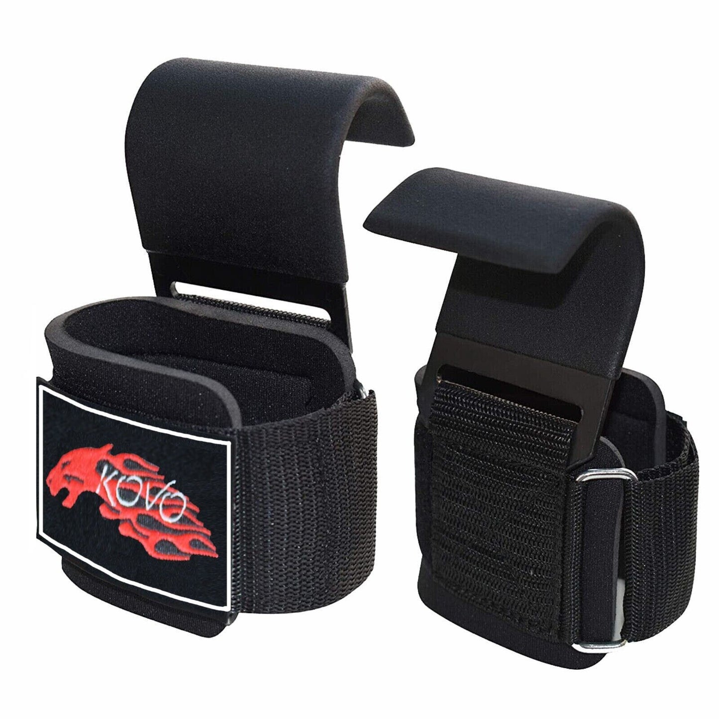 KOVO Weight Lifting Gym Hook Bars