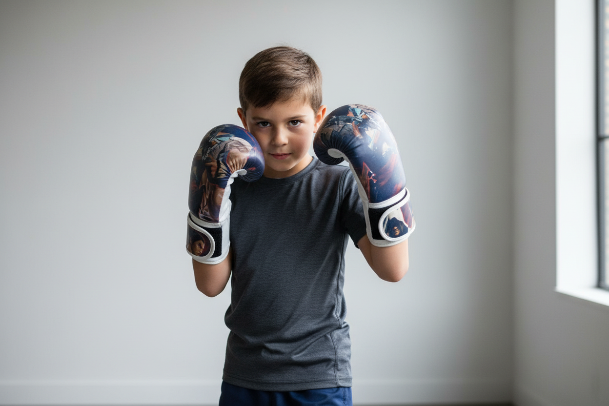 Kids Animated Boxing Gloves