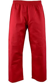 Red Karate Trousers