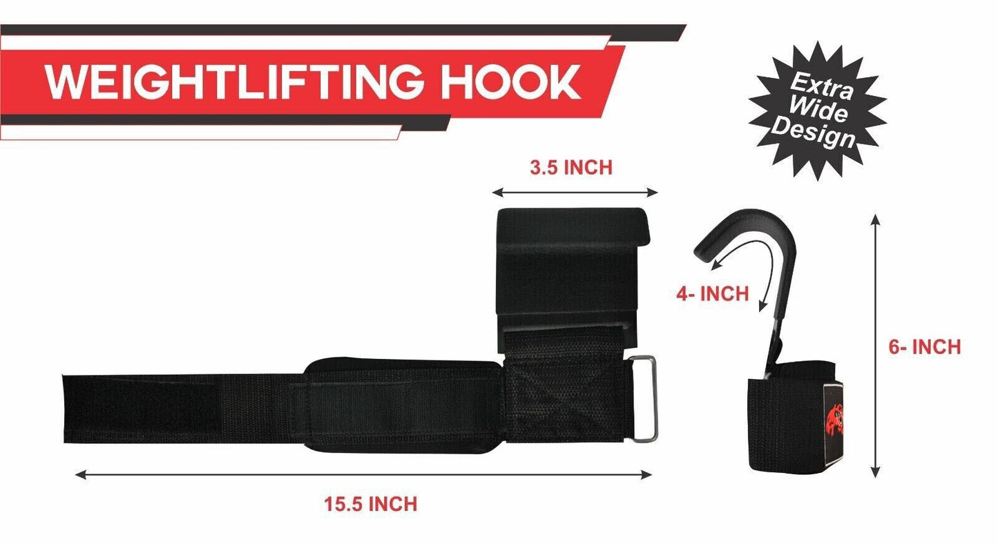 KOVO Weight Lifting Gym Hook Bars