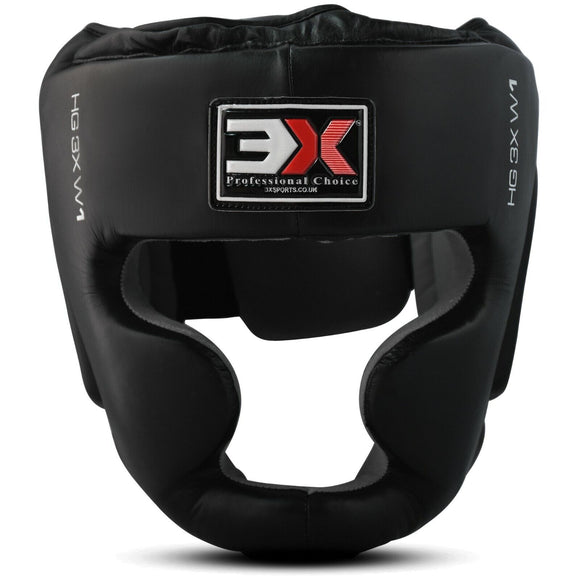 3X Sports Boxing Head Guard Martial Arts