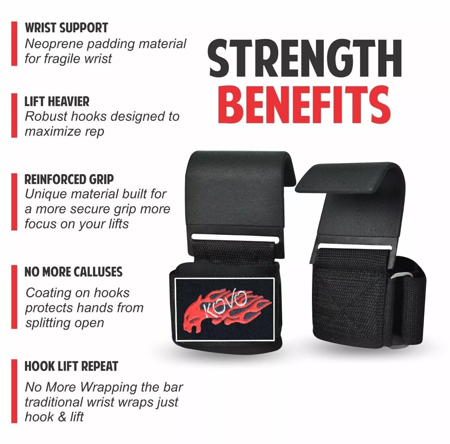 Kovo Gym Straps