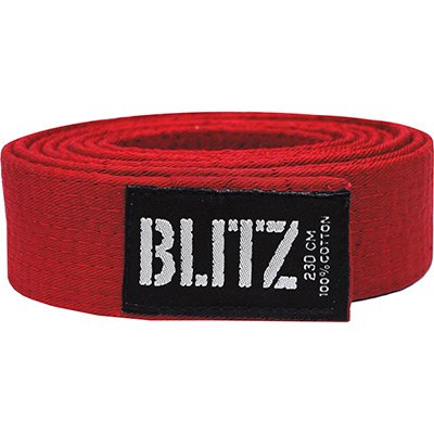 Blitz Plain Coloured Grading Belt