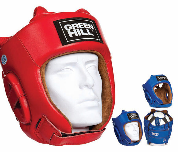 Green Hill FIVE STAR AIBA APPROVED Head Guard