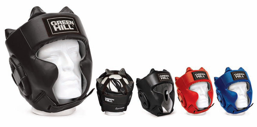 Green Hill Synthetic Leather SPARRING Head Guard - HGS-9409