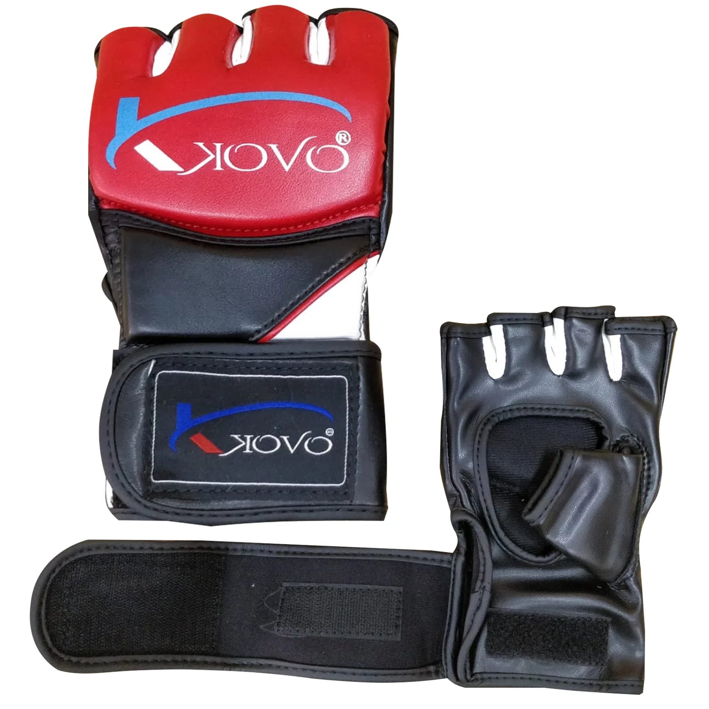 Kovo Leather MMA Gel Gloves