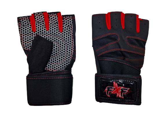 FXF Weight Lifting Gloves with Wrist Support