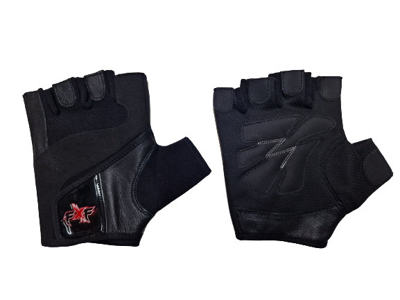 FXF Black Weight Lifting Gloves