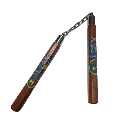 Oak Dragon Nunchaku