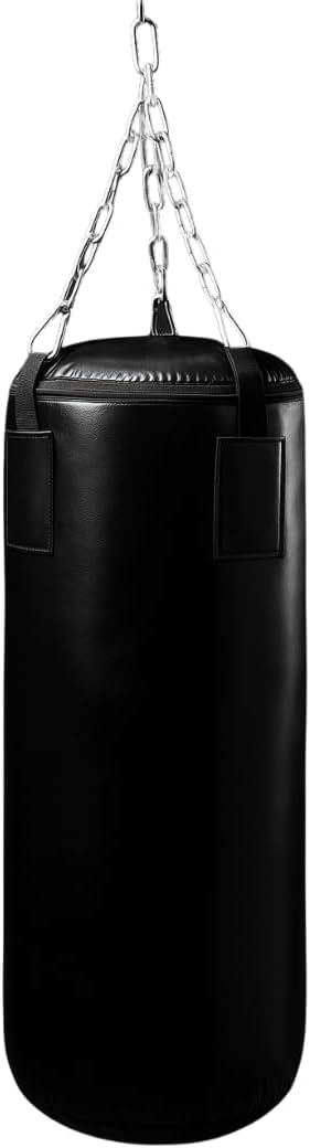 Kids Filled 3ft Black Punch Bag