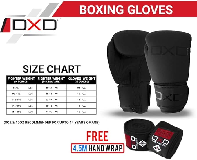 DXD Shadow 12oz Boxing Set