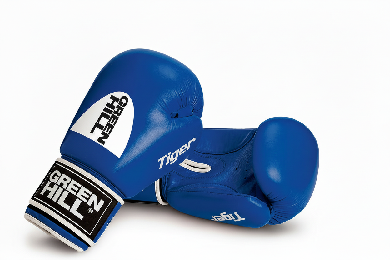 Green Hill AIBA APPROVED BOXING GLOVES Tiger