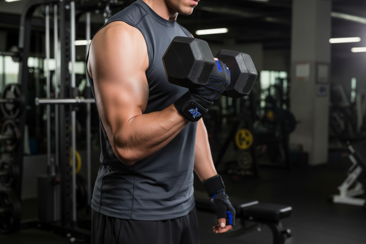 FXF Weight Lifting Gloves with Wrist Support