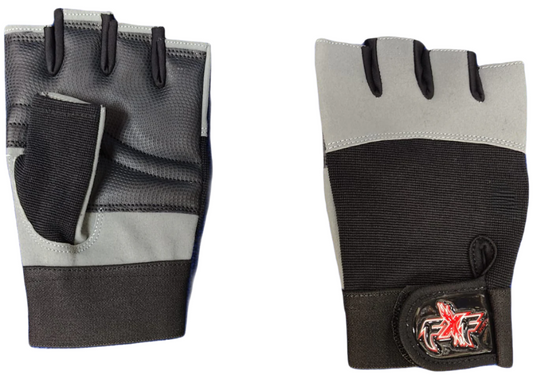 FXF Weight Lifting Gloves Grey