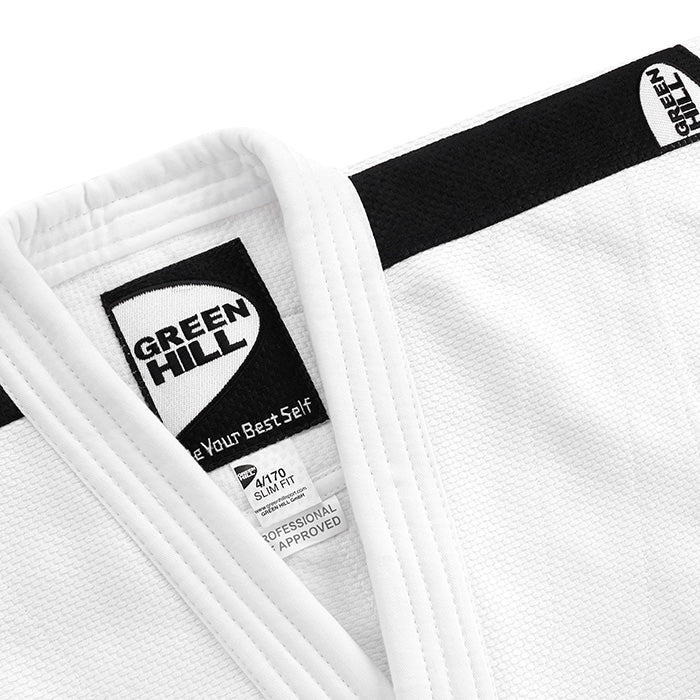 Green Hill 'PROFESSIONAL' IJF Approved Judo Suit (White)