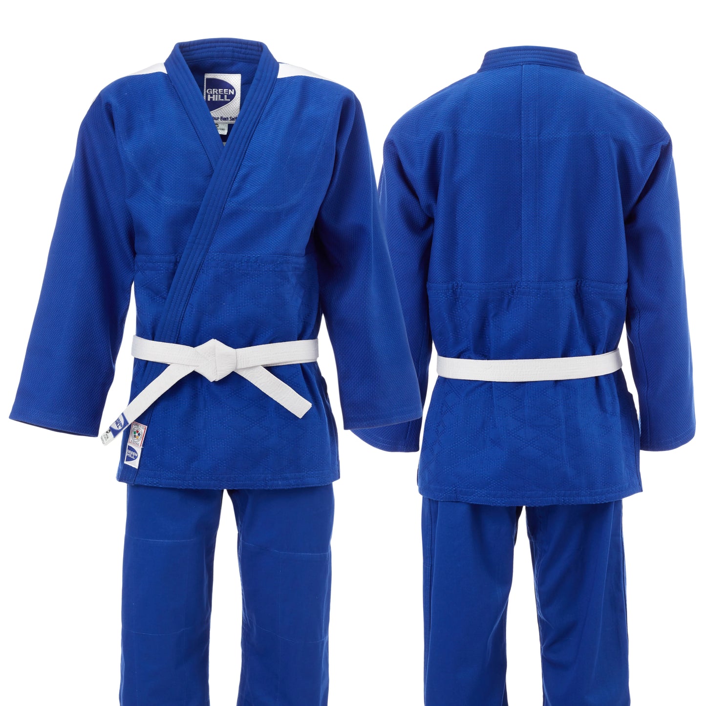 Green Hill Judo Suit "PROFESSIONAL" IJF Approved (Blue)