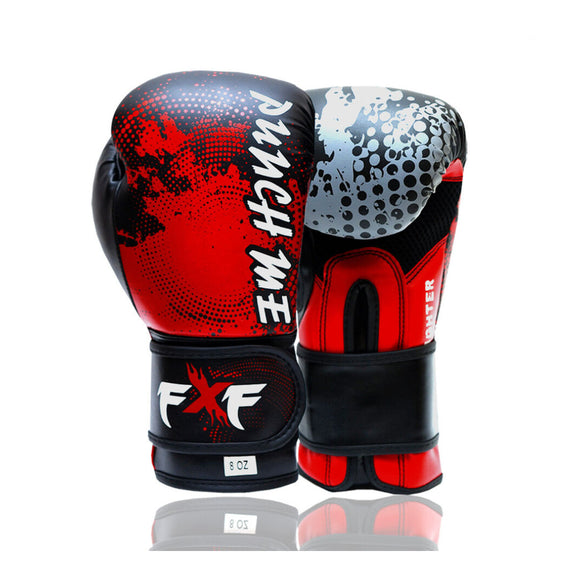 FXF Red Kids 'Punch Me' Boxing Gloves