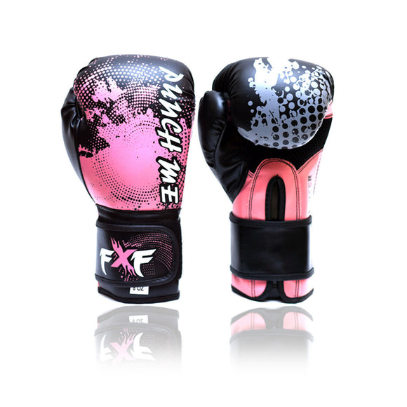 FXF Pink Kids 'Punch Me' Boxing Gloves