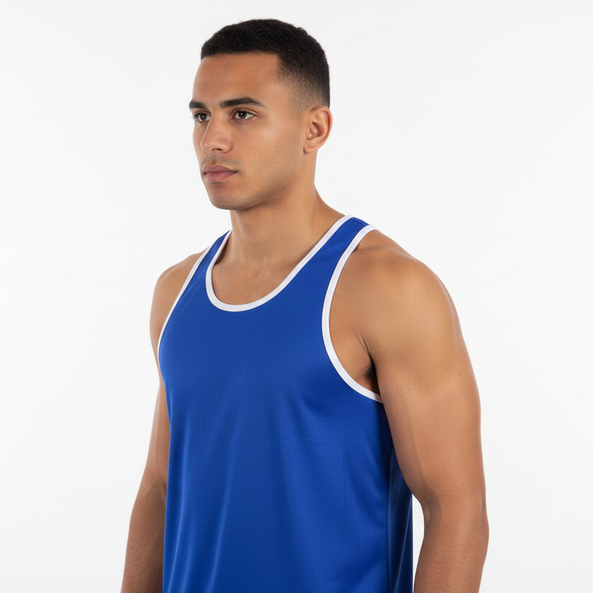 Royal Blue Boxing Vest