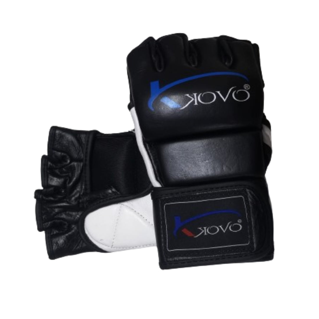 Kovo Leather MMA Gel Gloves