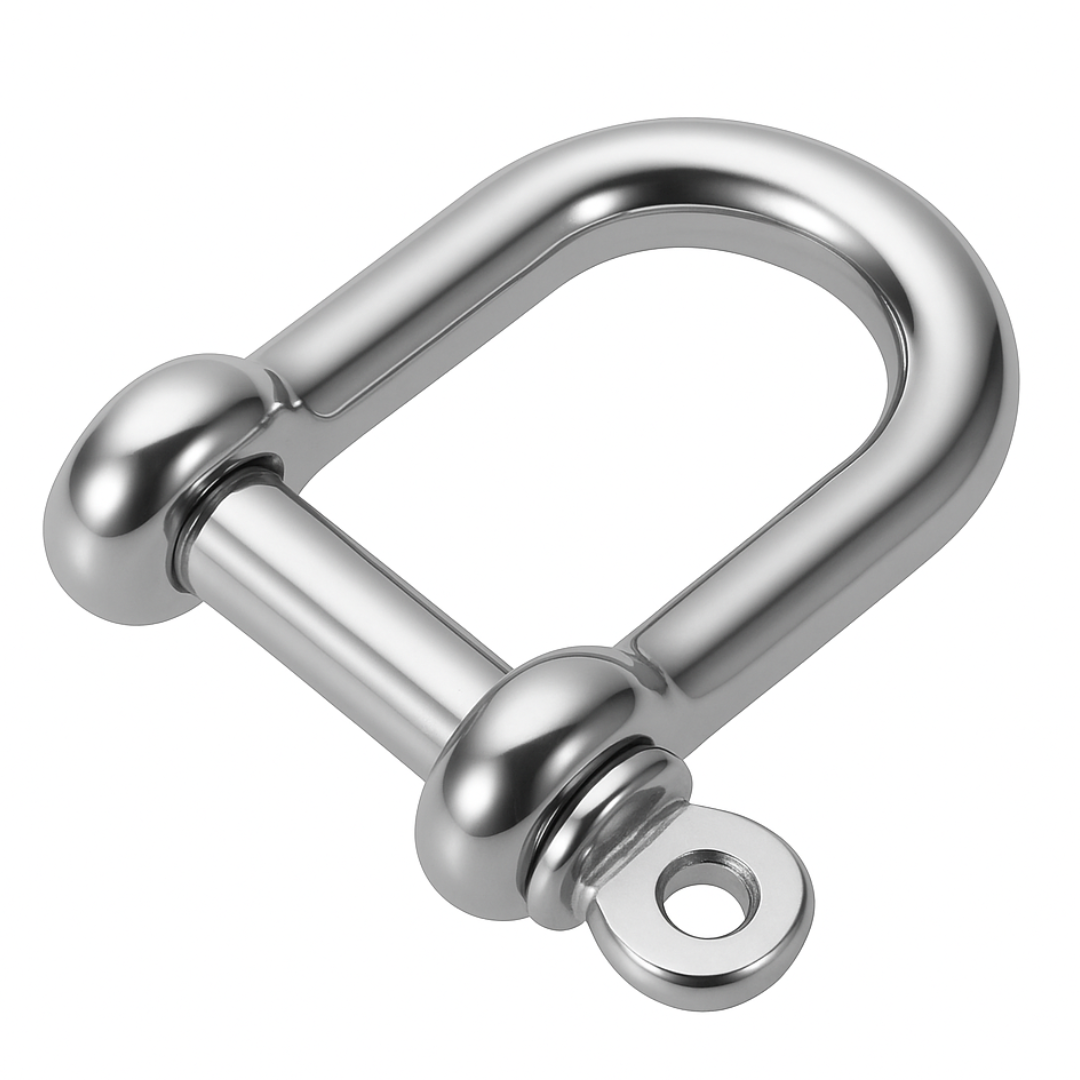 Galvanised Steel D Shackle