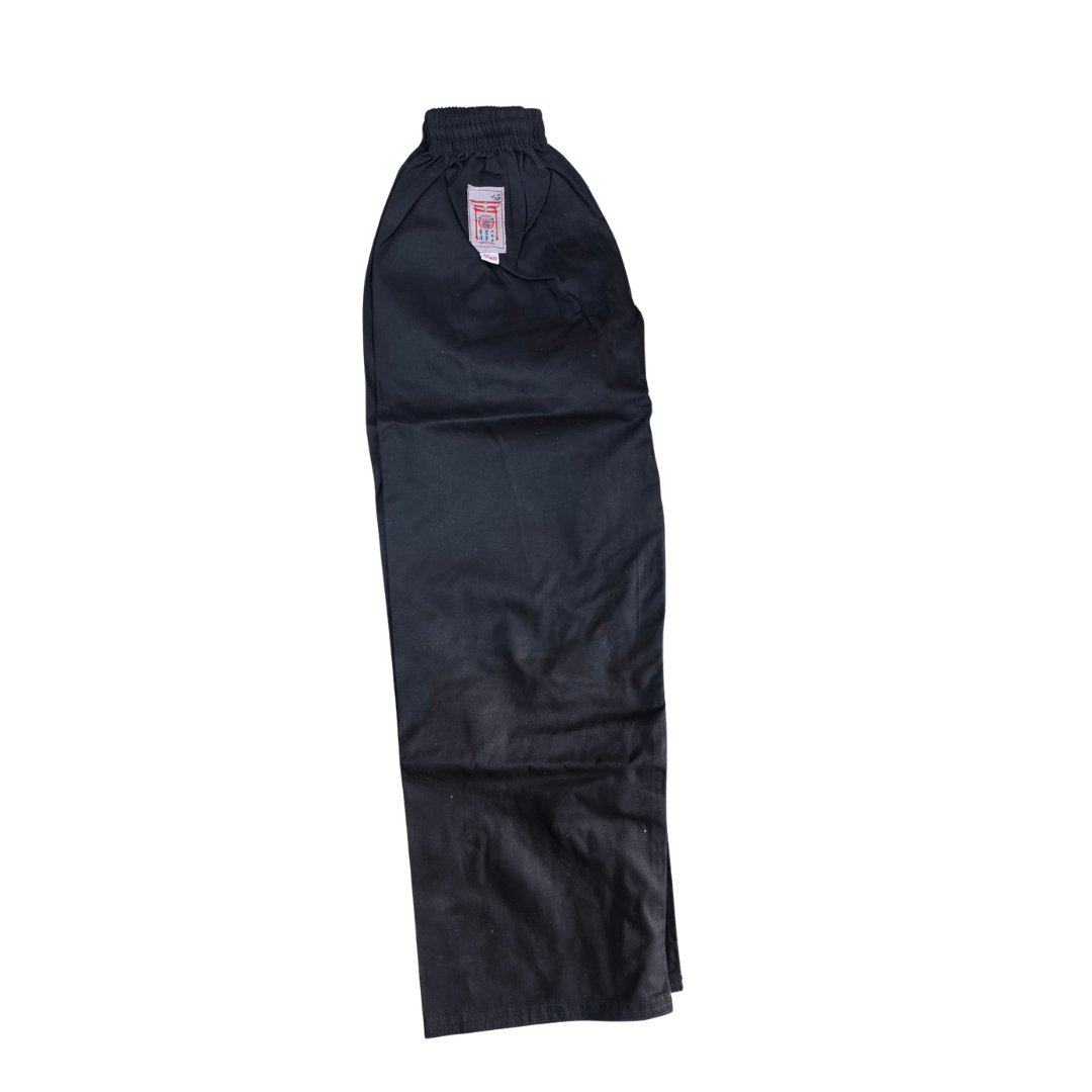Junior Kung Fu Trousers Black