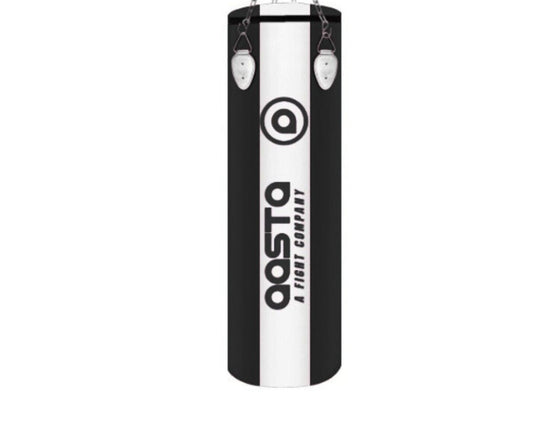 Aasta Standard Unfilled  Punch Bag Black/White