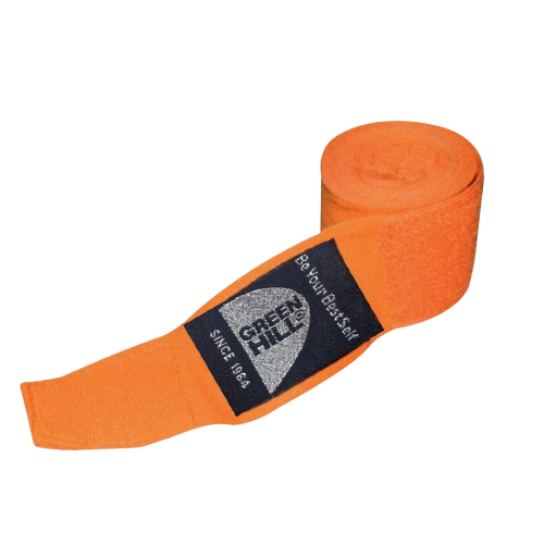 Green Hill Pack of 10 Orange Polyester Hand Wraps