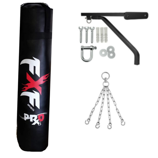FXF Filled Punch Bag with Wall Bracket and Chain