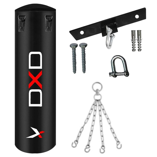 DXD Unfilled Punch Bag with Ceiling Hook and Chain
