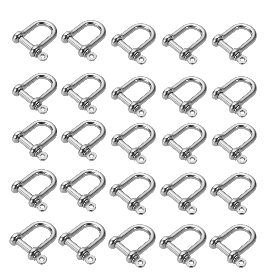 Pack of 25 D Shackles