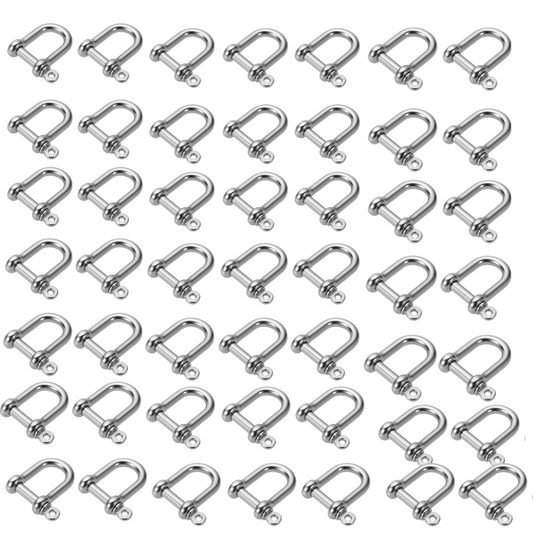 Pack of 50 D Shackles
