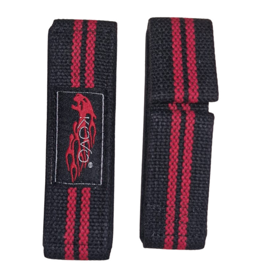 Kovo Weight lifting Padded Bar strap Black & Red