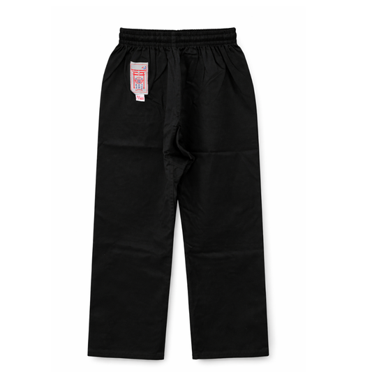 Junior Kung Fu Trousers Black