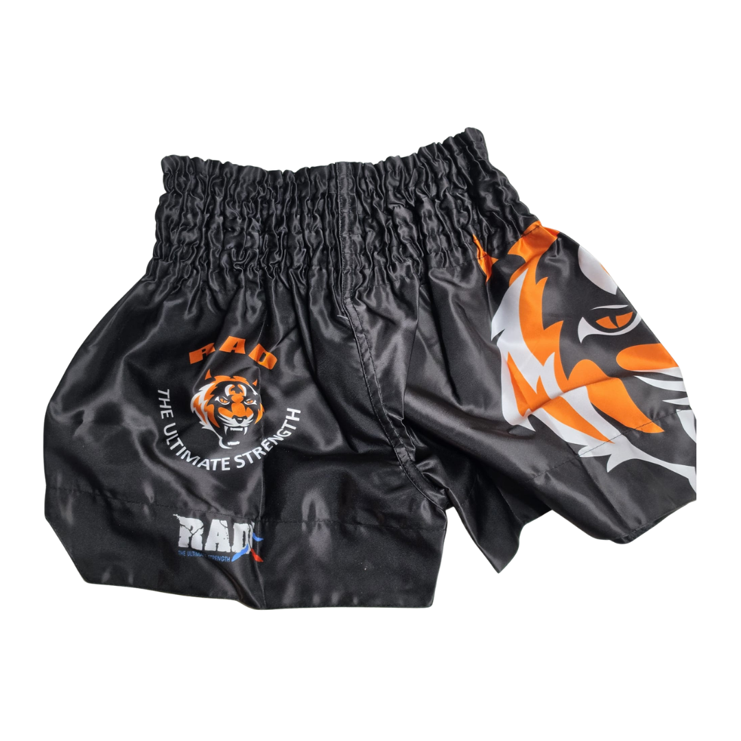 RAD Black Muay Thai Shorts
