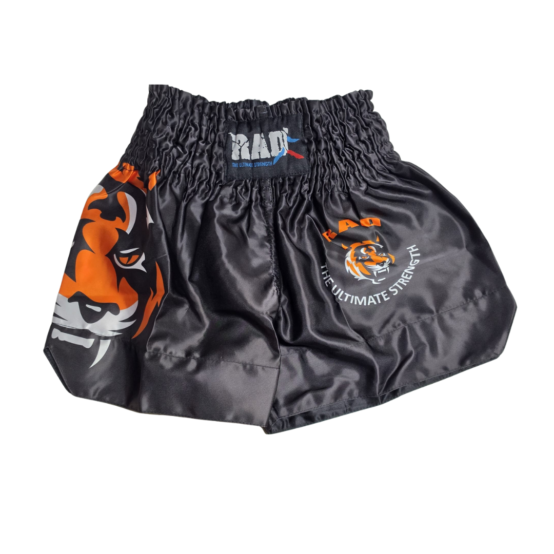 RAD Black Muay Thai Shorts
