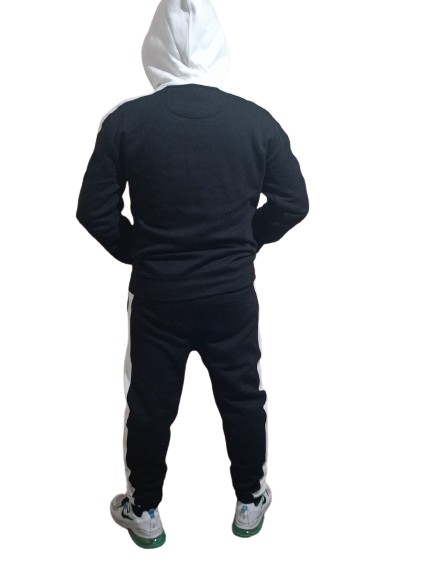 Black/White/Grey Track Suit