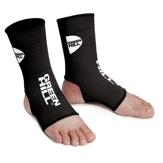 GREEN HILL ANKLE SUPPORT ELASTICATED BLACK (XL)