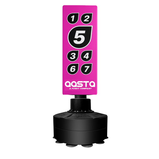 Aasta  XL Free Standing Punch Bag  6ft Pink