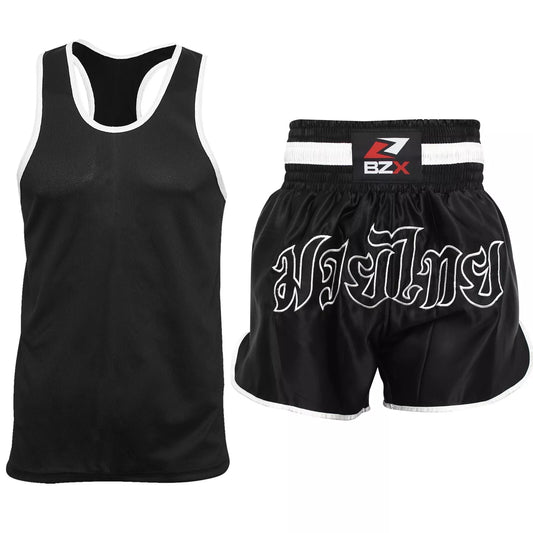 BZX Muay Thai Boxing Vest & Shorts