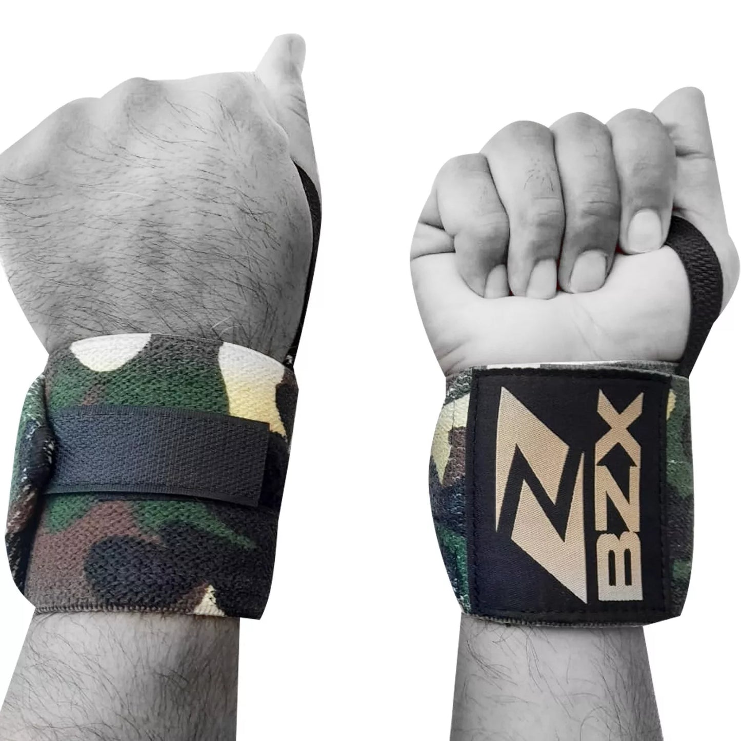 BZX Camo Wrist Wraps