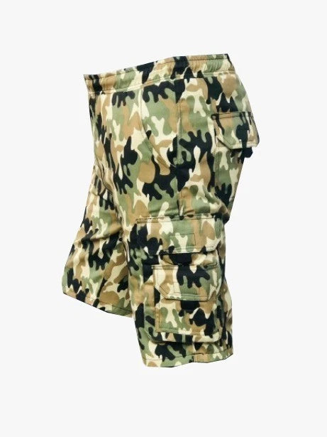 BZX Men Cargo Shorts Camo