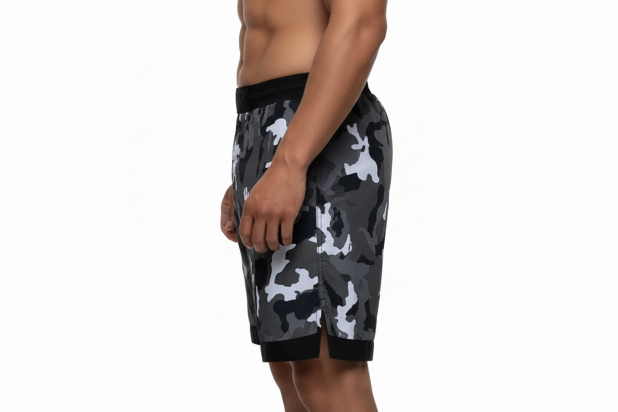 MMA Shorts Fight Camo