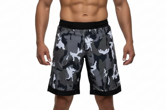 MMA Shorts Fight Camo