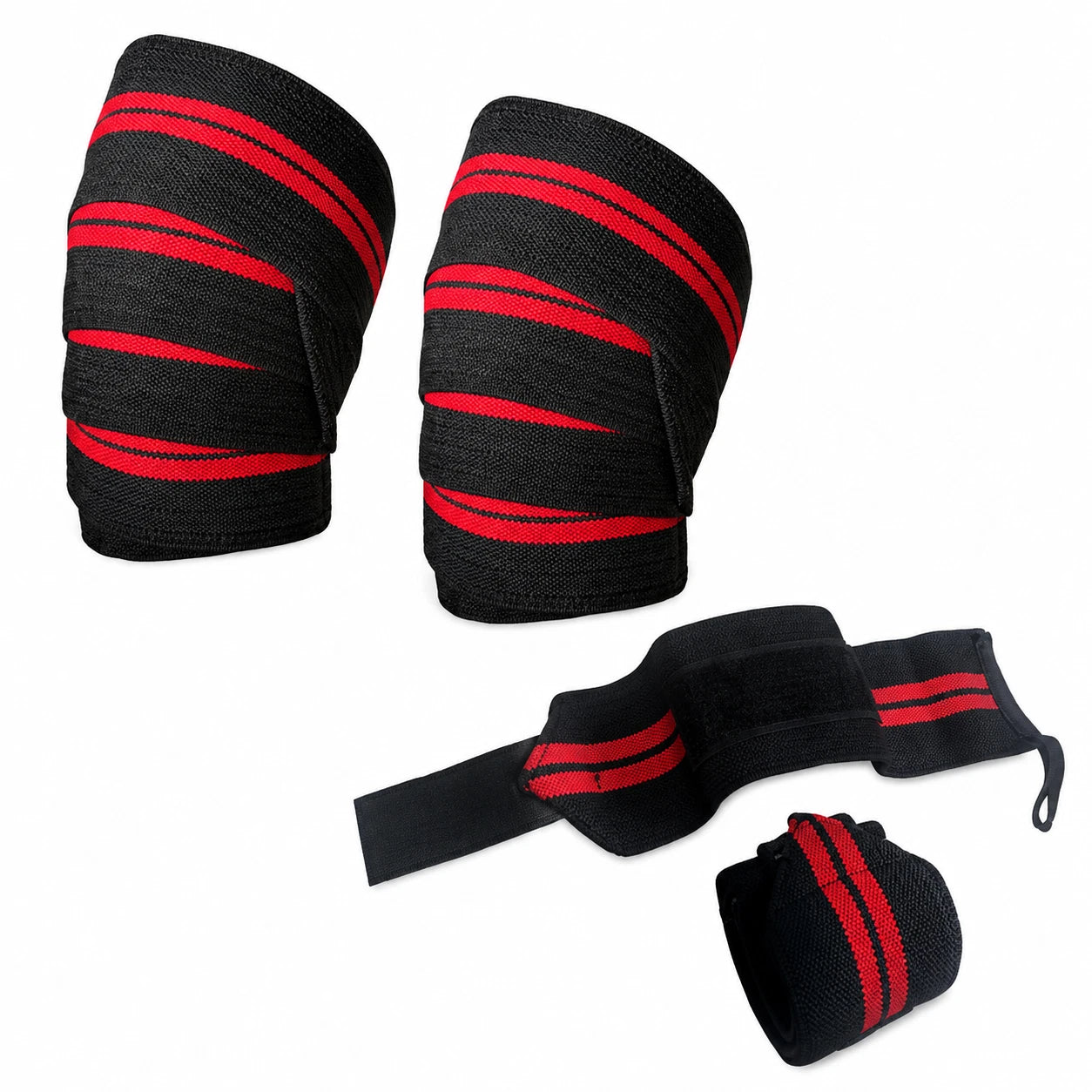 BZX Knee Wraps & Wrist Wraps
