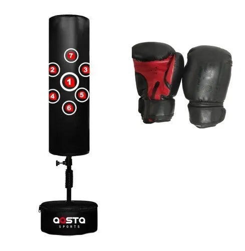 Aasta Kids Free Standing Punch Bag with Gloves